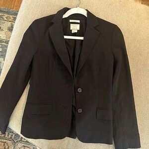 Black Blazer Italian Wool Club Monaco 00